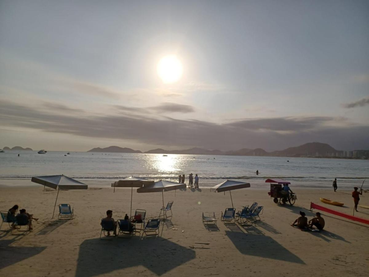 Apartamento Com Estacionamento, Wi-Fi, Ar Condicionado A 300 Metros Da Praia Da Enseada No Guaruja. Eksteriør billede